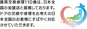 日本全国受付対応